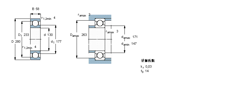 SKF 深沟球6326/C3VL2071样本图片
