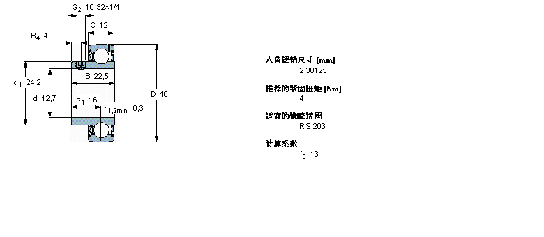 SKF Y-YAT203-008样本图片