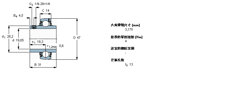 SKF Y-YAR204-012-2F/AH样本图片