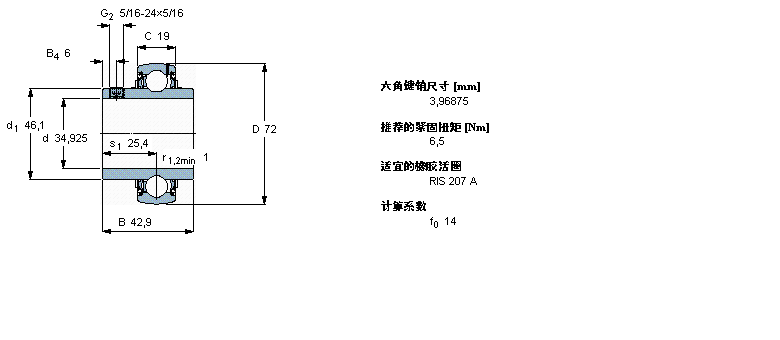 SKF Y-YAR207-106-2F样本图片