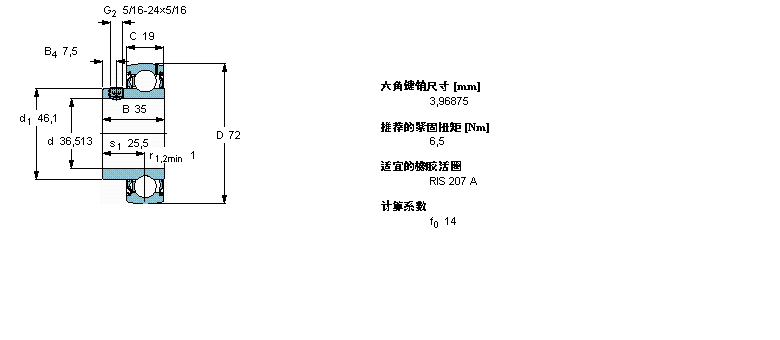 SKF Y-YAT207-107样本图片