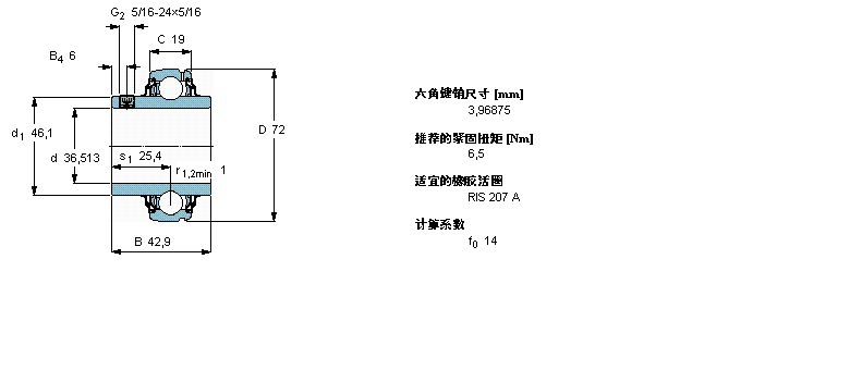 SKF Y-YAR207-107-2RF/HV样本图片