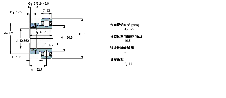 SKF Y-YET209-111样本图片