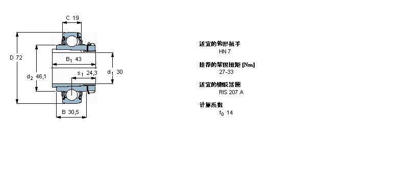 SKF Y-YSA207-2FK样本图片