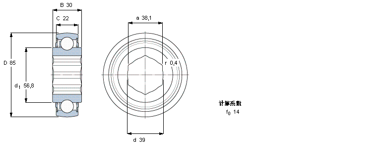 SKF Y-YHC209-108-2LS8W/VT357样本图片