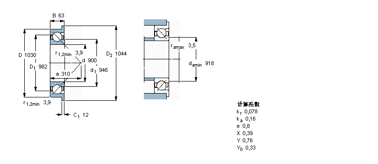 SKF 角接触球BA1B307788样本图片