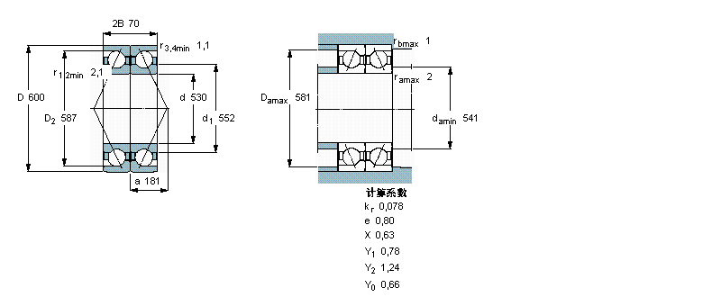 SKF 角接触球BA2B309492样本图片