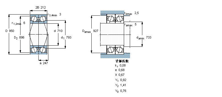 SKF 角接触球719/710ACMB/DBVQ074样本图片