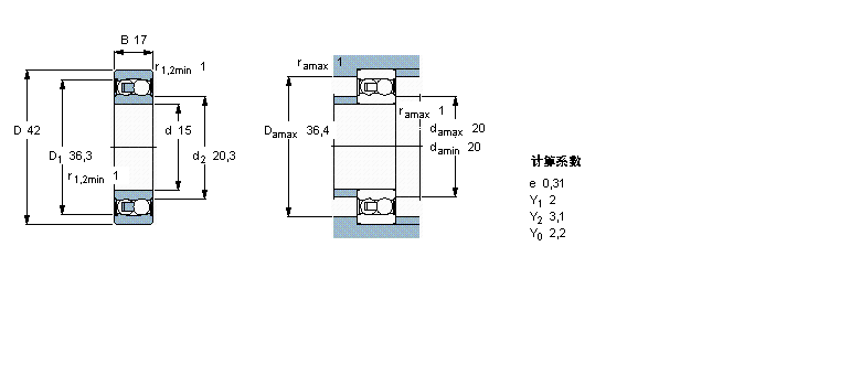 SKF 自调心球2302E-2RS1TN9样本图片