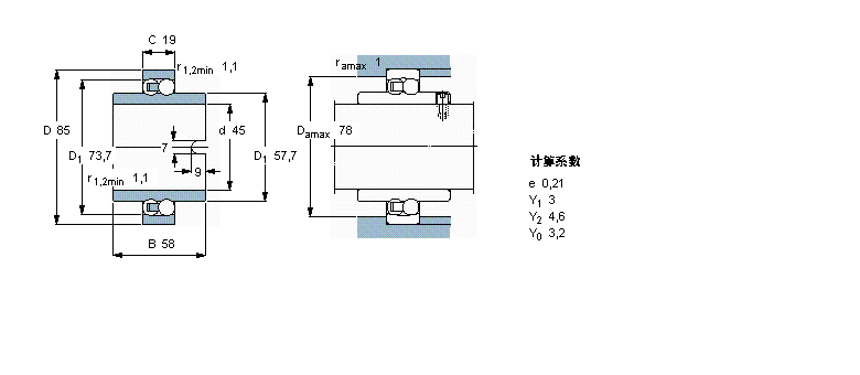 SKF 自调心球11209TN9样本图片