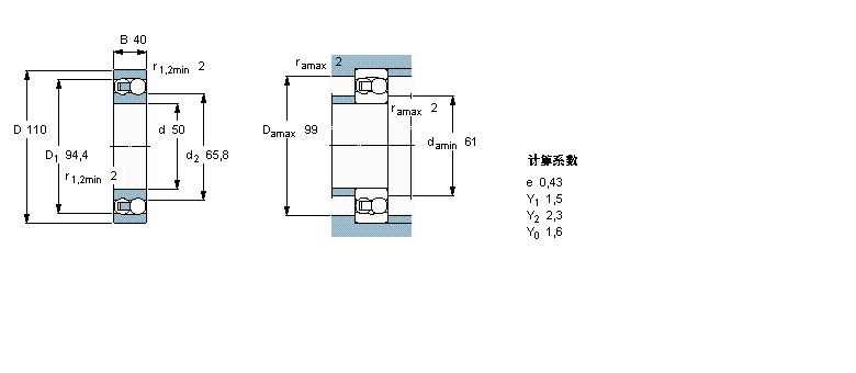 SKF 自调心球2310M样本图片