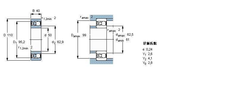 SKF 自调心球2310E-2RS1TN9样本图片