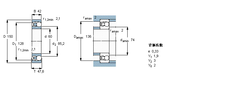 SKF 自调心球1412M样本图片