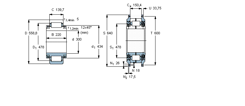 SKF 圆柱滚子316733样本图片