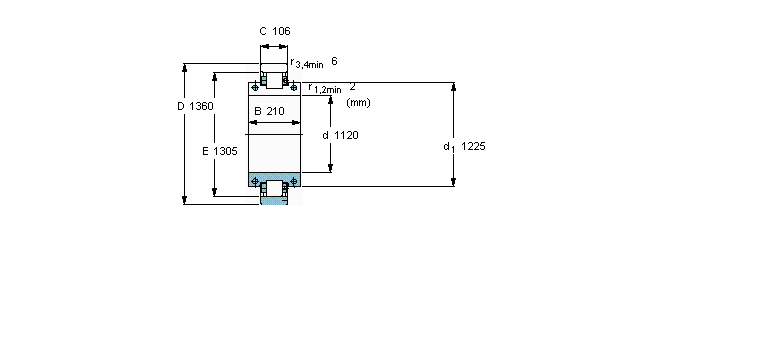 SKF 圆柱滚子BCSB320806样本图片