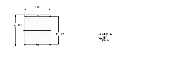 SKF 滚针K95x103x40ZW样本图片
