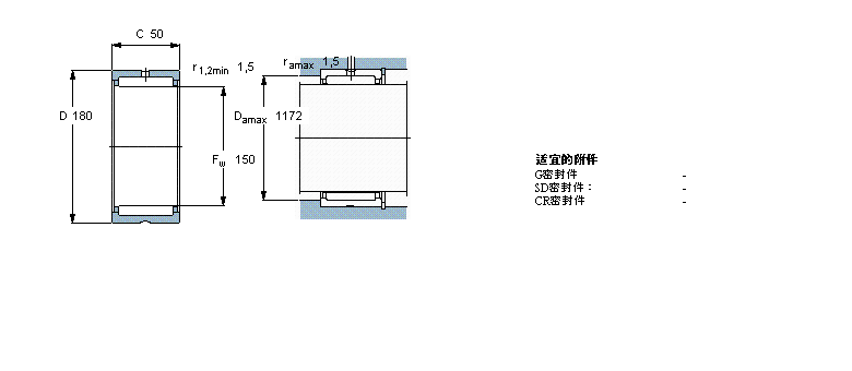 SKF 滚针RNA4926样本图片