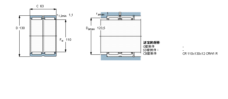 SKF 滚针RNA6919样本图片
