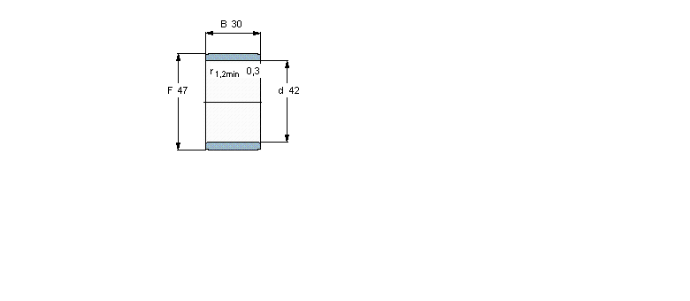 SKF 滚针IR42x47x30样本图片