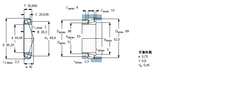 SKF 圆锥滚子53178/53377/Q样本图片