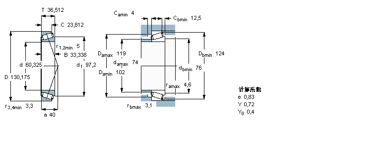 SKF 圆锥滚子HM911245/W/210/QV001样本图片