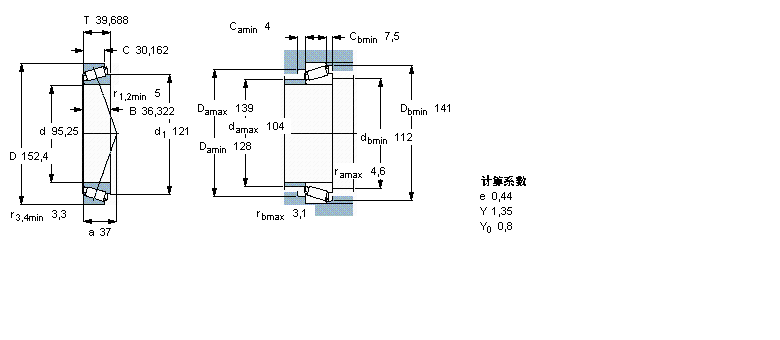 SKF 圆锥滚子594A/592A/Q样本图片