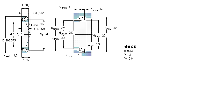 SKF 圆锥滚子87737/87111样本图片