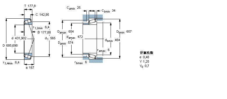 SKF 圆锥滚子BT1B332900样本图片
