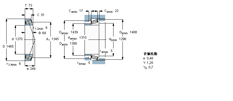 SKF 圆锥滚子BT1B332335/HA4样本图片