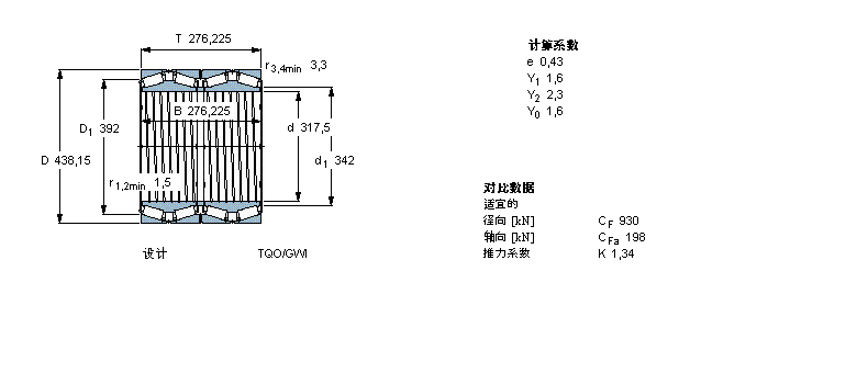SKF 圆锥滚子BT4B334020G/HA4样本图片