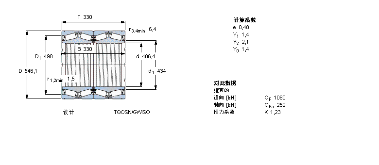 SKF 圆锥滚子BT4B334093BG/HA1VA902样本图片