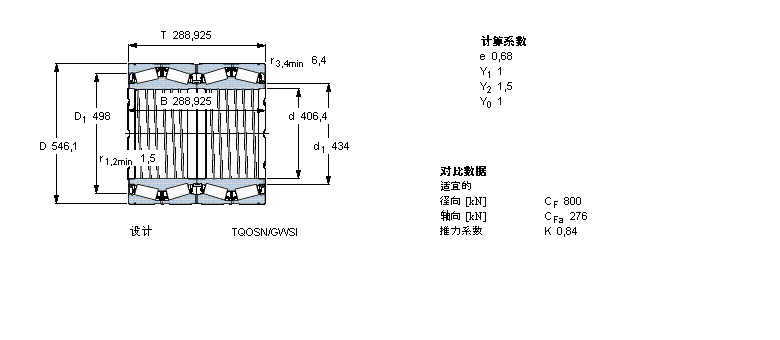 SKF 圆锥滚子BT4-8014G/HA1VA901样本图片