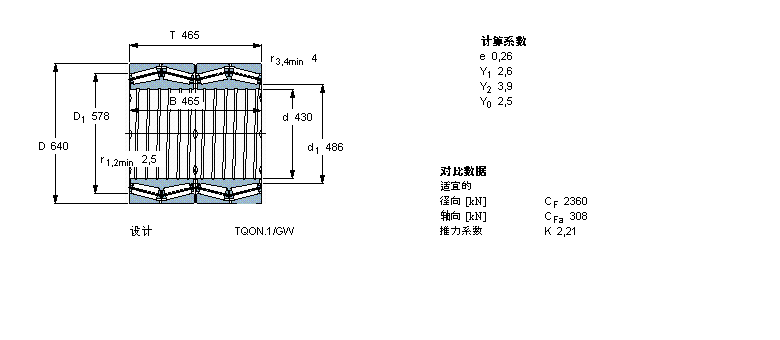 SKF 圆锥滚子BT4-8040G/HA4样本图片