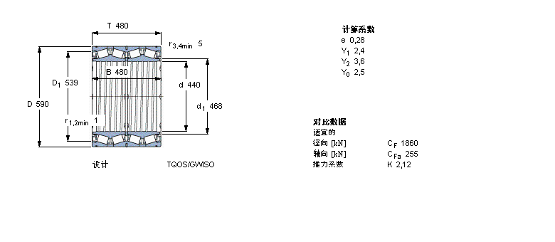 SKF 圆锥滚子BT4B334055G/HA1VA902样本图片