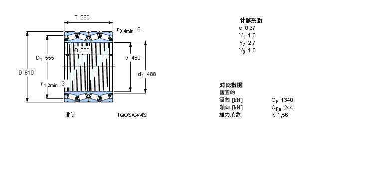 SKF 圆锥滚子BT4B328727G/HA1VA901样本图片