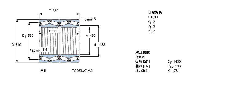 SKF 圆锥滚子BT4-8111E2/C725样本图片
