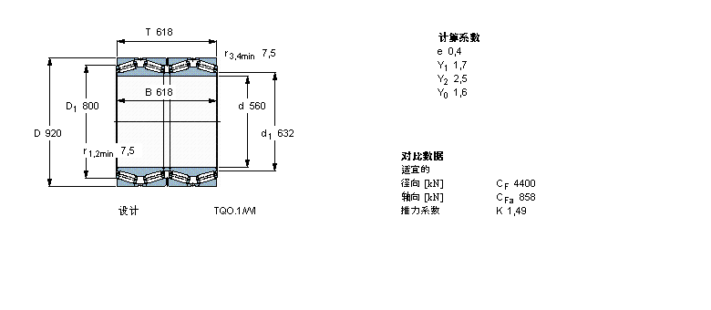 SKF 圆锥滚子BT4B328509/HA4样本图片