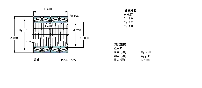 SKF 圆锥滚子BT4-8048E/C725样本图片