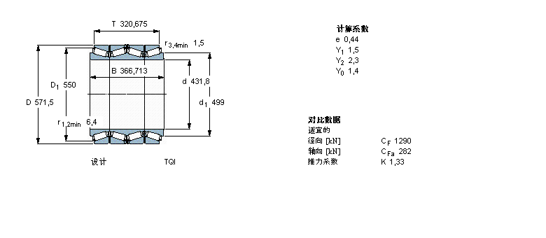 SKF 圆锥滚子331999样本图片