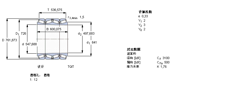 SKF 圆锥滚子BT4B332659/HA1样本图片