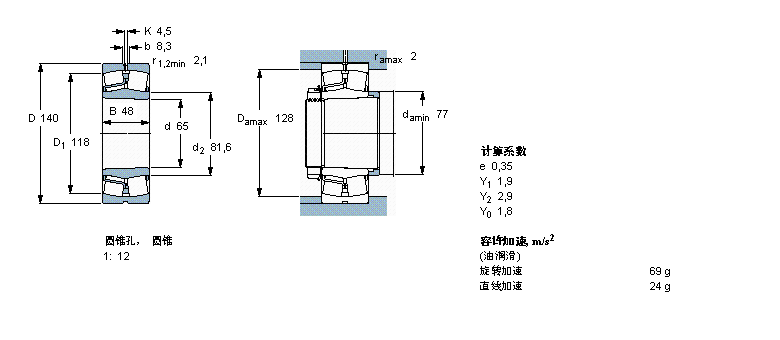 SKF 球面滚子22313EK/VA405样本图片