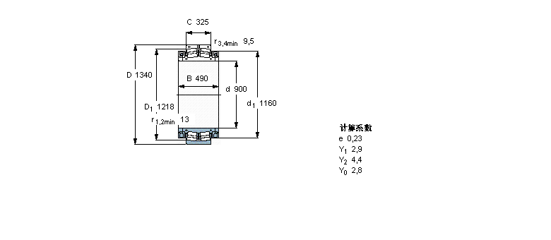 SKF 球面滚子321528样本图片