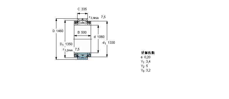 SKF 球面滚子321489样本图片