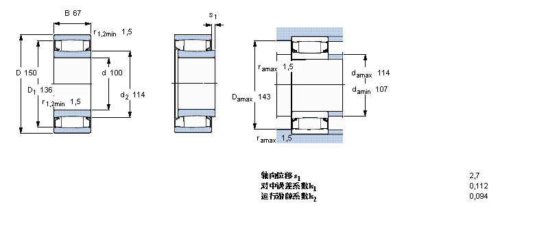 SKF CARB圆环滚子C5020-2CS5V样本图片