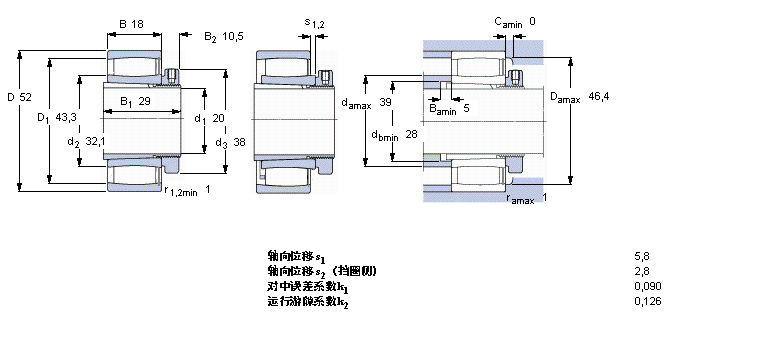 SKF CARB圆环滚子C2205KV+H305E样本图片