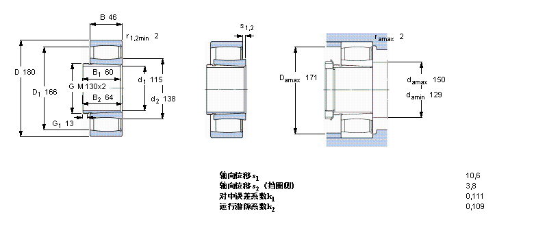 SKF CARB圆环滚子C3024KV+AHX3024样本图片