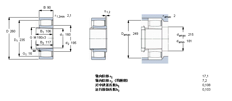 SKF CARB圆环滚子C4034K30V+AH24034样本图片