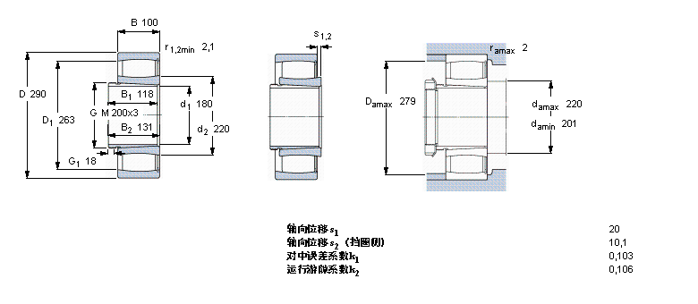 SKF CARB圆环滚子C4038K30V+AH24038样本图片