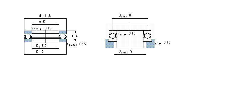 SKF 推力球BA5样本图片