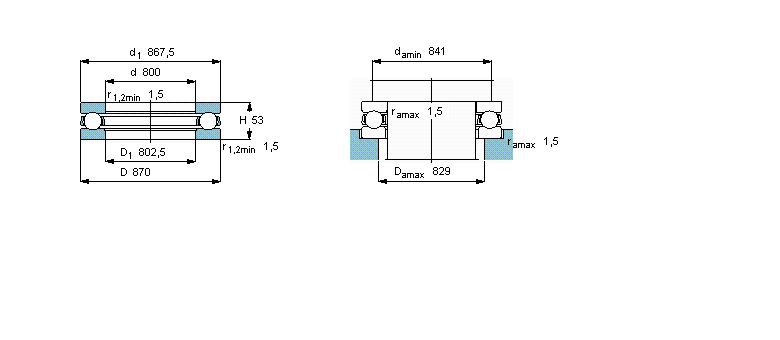 SKF 推力球510/800F样本图片